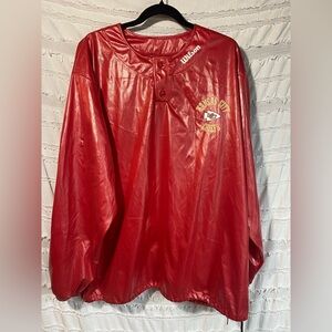 Vintage NFL Wilson Kansas City Chiefs rain cover pullover